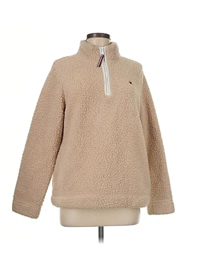 Pre-owned Tommy Hilfiger Pullover Sweater In Tan