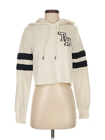 Pre-owned Tommy Hilfiger Pullover Sweater In White