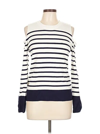 Pre-owned Tommy Hilfiger Pullover Sweater In White