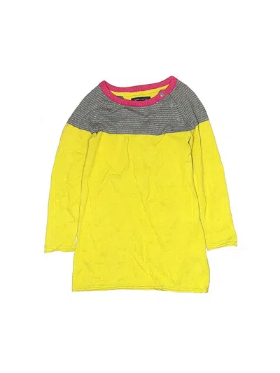 Pre-owned Tommy Hilfiger Kids' Pullover Sweater In Yellow