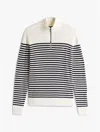 Tommy Hilfiger Quarter In Ivory Petal/navy