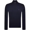 Tommy Hilfiger Quarter-zip Sweatshirt In Blue