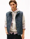 Tommy Hilfiger Quilted Field Vest In Blue