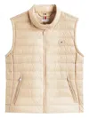 Tommy Hilfiger Ultra Light Padded Packable Gilet In Neutral