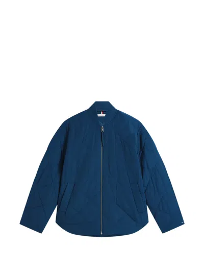 Tommy Hilfiger Quilted Jacket In Blue