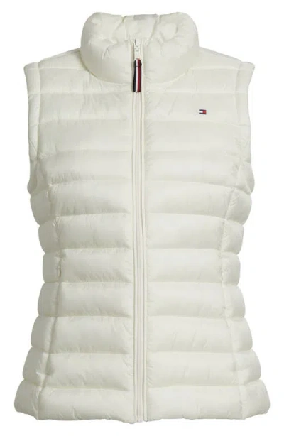 Tommy Hilfiger Quilted Packable Vest In White