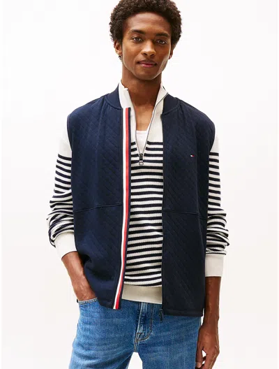 Tommy Hilfiger Quilted Performance Vest In Navy