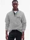Tommy Hilfiger Quilted Quarter In Grey Heather