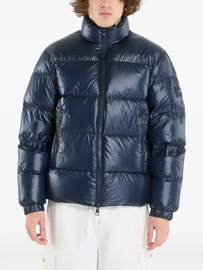 Tommy Hilfiger Quilted-design Jacket In Blue