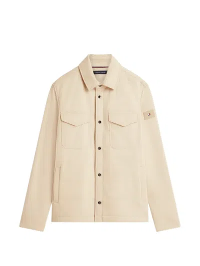 Tommy Hilfiger Quilted-effect Jacket In Neutral