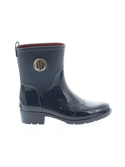 Pre-owned Tommy Hilfiger Kids' Rain Boots In Blue