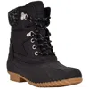 Tommy Hilfiger Rainah Womens Ankle Lace Up Rain Boots In Black