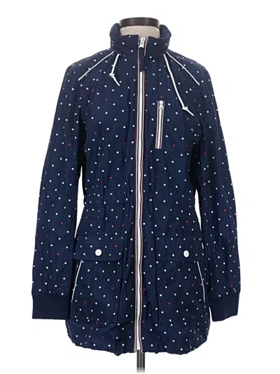 Pre-owned Tommy Hilfiger Raincoat In Blue