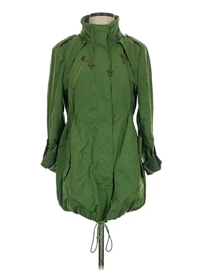 Pre-owned Tommy Hilfiger Raincoat In Green