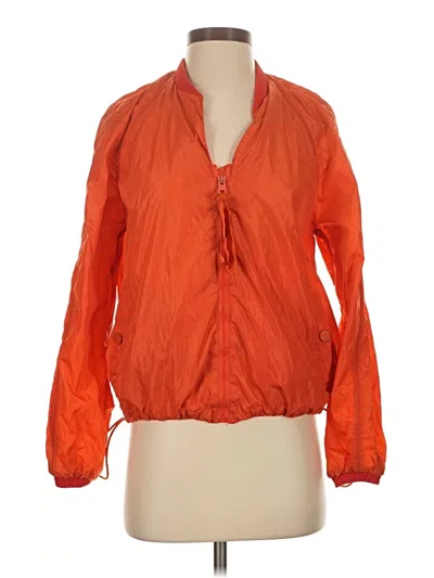 Pre-owned Tommy Hilfiger Raincoat In Orange
