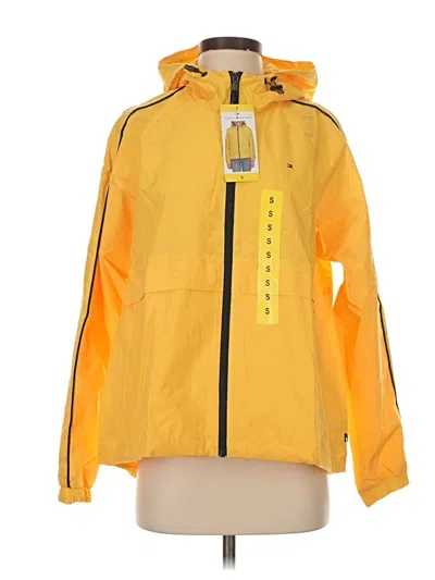Tommy Hilfiger Raincoat In Yellow