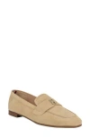 Tommy Hilfiger Razzi Loafer In Light Natural Suede