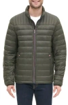 Tommy Hilfiger Real Down Packable Puffer Jacket In Olive