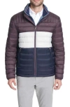 Tommy Hilfiger Real Down Packable Puffer Jacket In Port Combo