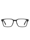 Tommy Hilfiger Rectangle-frame Glasses In Black