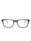 Tommy Hilfiger Rectangle-frame Glasses In Blau