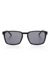 Tommy Hilfiger Rectangle-frame Sunglasses In Schwarz