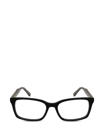 Tommy Hilfiger Rectangle-frame Glasses In 블랙