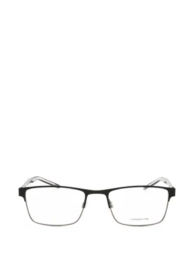 Tommy Hilfiger Rectangle-frame Glasses In Black