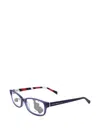Tommy Hilfiger Rectangle-frame Glasses In Blue
