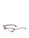 Tommy Hilfiger Rectangle-frame Glasses In Pink