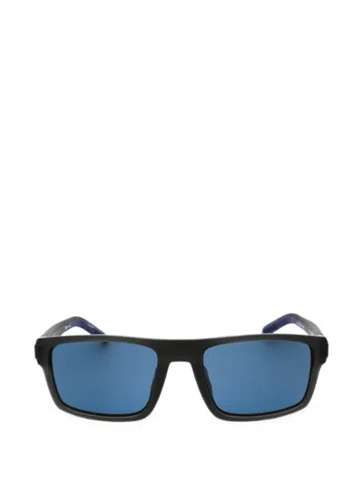 Tommy Hilfiger Rectangle-frame Sunglasses In Blue
