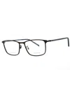 Tommy Hilfiger Rectangular Eyeglasses For Men - Th 213/f Design In Black
