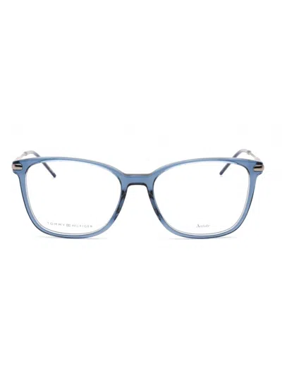 Tommy Hilfiger Rectangular Women's Eyeglasses In Yellow