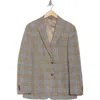 Tommy Hilfiger Recycled Polyester Blend Check Sports Coat In Gray