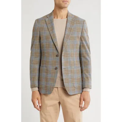 Tommy Hilfiger Recycled Polyester Blend Check Sports Coat In Gray