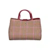 Tommy Hilfiger Red Cotton Handbag