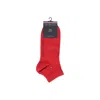 Tommy Hilfiger Red Cotton Sock In Red