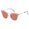 Tommy Hilfiger Red Oval Ladies Sunglasses Th 1539/s 035j/u1 49
