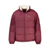Tommy Hilfiger Red Polyamide Men Jacket In Red