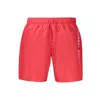 Tommy Hilfiger Red Polyester Swimwear In Red