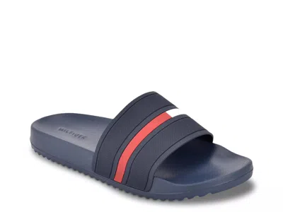 Tommy Hilfiger Redder Slide Sandal In Black