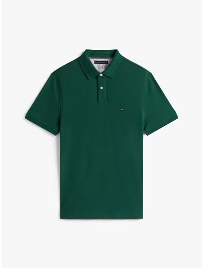 Tommy Hilfiger Regular Fit 1985 Pique Polo In Green