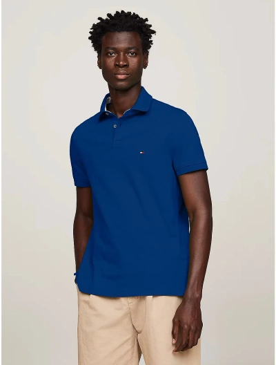 Tommy Hilfiger Regular Fit 1985 Polo In Anchor Blue