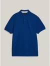 Tommy Hilfiger Regular Fit Pique Tech Polo In Anchor Blue