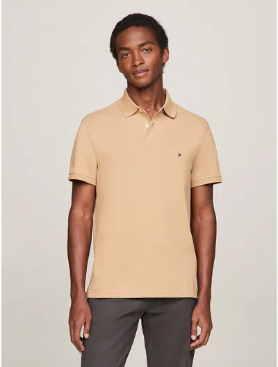 Tommy Hilfiger Regular Fit 1985 Polo In Classic Khaki