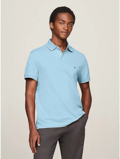 Tommy Hilfiger Regular Fit 1985 Polo In Sleepy Blue