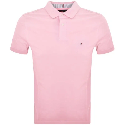 Tommy Hilfiger Regular Fit 1985 Polo T Shirt Pink