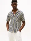 Tommy Hilfiger Regular Fit 1985 Stripe Knit Camp Shirt