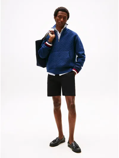 Tommy Hilfiger Regular Fit 7" Comfort Waist Tommy Short In Blue