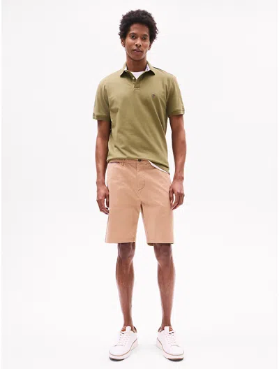 Tommy Hilfiger Regular Fit 9" Comfort Stretch Short In Tannin